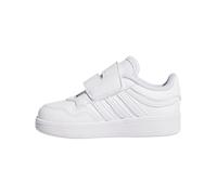 adidas Unisex - Bambini e Ragazzi Hoops 4.0 Shoes, Ftwr White Ftwr White Core Black, 38 EU
