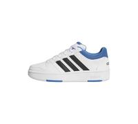 adidas Unisex - Bambini e Ragazzi Hoops Classic J Shoes, Ftwr White/Core Black/Ray Blue, 36 2/3 EU