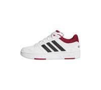 adidas Unisex - Bambini e Ragazzi Hoops Classic J Shoes, Ftwr White/Core Black/Team Victory Red, 38 2/3 EU