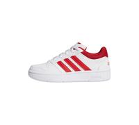 adidas Unisex - Bambini e Ragazzi Hoops Classic J Shoes, Ftwr White/Red/Orbit Grey, 36 EU