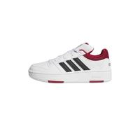 adidas Unisex - Bambini e Ragazzi Hoops Classic Shoes, Ftwr White/Team Victory Red/Core Black, 32 EU