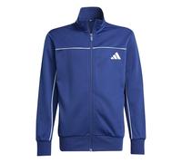 adidas Unisex - Bambini e ragazzi Junior Tricot Colourpop Track Suit, dark blue/white, 15-16 Years