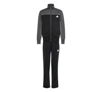 Tuta per ragazzi Adidas Junior Tricot Colour Pop - grey six/black/white - Multicolore (164 cm)