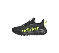 adidas Unisex - Bambini e Ragazzi Kaptir 4.0 Kids Shoes, Core Black/Lucid Lemon/Core Black, 40 EU