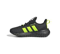 Adidas Unisex - Bambini e Ragazzi KAPTIR 4.0 Shoes Kids, Core Black/Lucid Lemon/Core Black, 28 EU