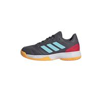 adidas Unisex - Bambini e Ragazzi Ligra 8 Kids Indoor Shoes, Aurora Onix/Flash Aqua/Semi Lucid Red, 38 EU