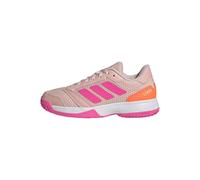 adidas Unisex - Bambini e Ragazzi Ligra 8 Kids Indoor Shoes, Blush Pink/Lucid Pink/Ftwr White, 37 1/3 EU