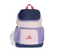adidas Unisex - Bambini e ragazzi Little Kids Essentials Backpack, clear pink/dark blue, One Size
