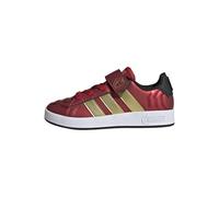 adidas Unisex - Bambini e Ragazzi Marvel Avengers Grand Court Shoes Kids, Better Scarlet/Matte Gold/Core Black, 36 EU
