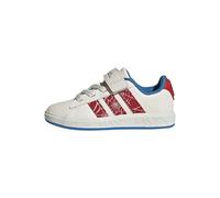 adidas Unisex - Bambini e Ragazzi Marvel Spider-Man Grand Court Shoes Kids, Cloud White/Pure Ruby/Bright Blue, 34 EU