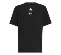adidas Unisex - Bambini e Ragazzi Marvel Spider-Man Graphics Shirt, Black/White, 9-10 Years