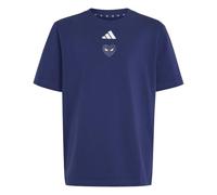 adidas Unisex - Bambini e Ragazzi Marvel Spider-Man Graphics Shirt, Dark Blue/White, 9-10 Years