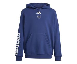 adidas Unisex - Bambini e Ragazzi Marvel Spider-Man Hooded Sweat Sweatshirt, Dark Blue/White, 9-10 Years