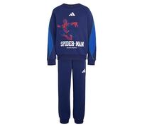 adidas Unisex - Bambini e ragazzi Marvel Spider-Man Jogger Track_Suit, dark blue/white/team royal blue, 3-4 Years