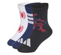 adidas Unisex - Bambini e ragazzi Marvel Spider-Man Kids Socks Socks, black/dark blue/white, 6-7 Years