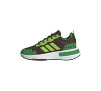 adidas Unisex - Bambini e Ragazzi Minecraft PRO Shoes Junior, Auburn/Semi Solar Green/Ftwr White, 38 2/3 EU