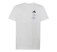 adidas Unisex - Bambini e Ragazzi Minecraft Zombie Shirt, White, 7-8 Years