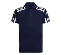 adidas Unisex Bambini e Ragazzi Polo Sq21 Polo Y, Team Navy Blue e White, HC6274, 128