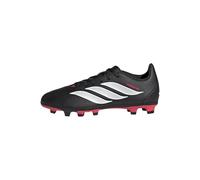 adidas Unisex - Bambini e Ragazzi Predator Club Firm Ground/Multi Ground Football Boots Kids, Core Black/Ftwr White/Lucid Red, 38 EU