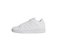 adidas Unisex - Bambini e Ragazzi Rapid Court Low Junior Shoes, Ftwr White/Ftwr White/Dash Grey, 38 EU