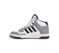 adidas Unisex - Bambini e Ragazzi Rapid Court Mid Junior Shoes, Grey Three/Core Black/Ftwr White, 35.5 EU