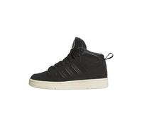 adidas Unisex - Bambini e Ragazzi Rapid Court Mid Junior Winterized Shoes, Core Black/Carbon/Cream White, 38 EU