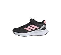 adidas Unisex - Bambini e Ragazzi RUNFALCON 5 Shoes Kids, Core Black/Pink/Silver Metallic, 34 EU