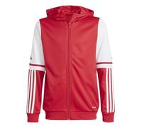 adidas Unisex - Bambini e ragazzi Squadra25 Hoody Kids Sweatshirt, team power red 2/white, 5-6 Years