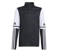 adidas Unisex - Bambini e Ragazzi Squadra25 Training Top Kids, Maglia di Tuta, Multicolore (Black/White), 9-10 Years