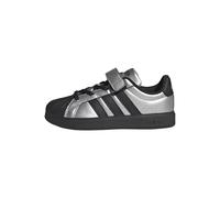 adidas Unisex - Bambini e Ragazzi Streettalk Children Shoes, Silver Met./Core Black/Silver Met., 34 EU