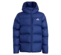 adidas Unisex - Bambini e ragazzi Synthetic Down Coat, dark blue/REFLECTIVE SILVER, 9-10 Years