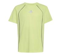adidas Unisex - Bambini e Ragazzi Tech Apparel Climacool Shirt, Frozen Lemon/Reflective Silver, 11-12 Years
