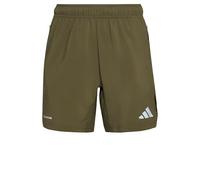 adidas Unisex - Bambini e Ragazzi Tech Apparel Shorts, Olive Strata/Black/Reflective Silver, 11-12 Years