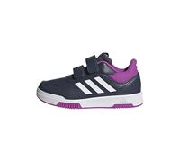 adidas Unisex - Bambini e Ragazzi Tensaur Hook And Loop Shoes, Shadow Navy/Cloud White/Flash Pink, 33 EU