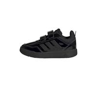 adidas Unisex - Bambini e Ragazzi Tensaur Sport 3.0 Hook And Loop Kids Shoes, Core Black/Core Black/Core Black, 30.5 EU