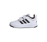 adidas Unisex - Bambini e Ragazzi Tensaur Sport 3.0 Hook And Loop Kids Shoes, Ftwr White/Core Black/Ftwr White, 32 EU