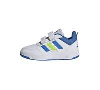 adidas Unisex - Bambini e Ragazzi TENSAUR Sport 3.0 Hook And Loop Shoes Kids, Ftwr White/Bright Royal/Solar Slime, 35 EU