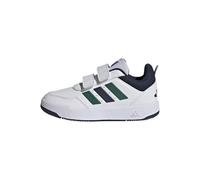 adidas Unisex - Bambini e Ragazzi TENSAUR Sport 3.0 Hook And Loop Shoes Kids, Ftwr White/Collegiate Green/Collegiate Navy, 38 2/3 EU