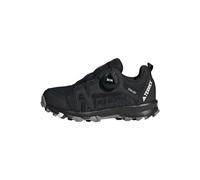Adidas Unisex - Bambini e Ragazzi Terrex Agravic Boa Rain.RDY Trail Running Shoes, Core Black/Cloud White/Grey Three, 29 EU