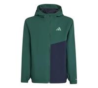 adidas Unisex - Bambini e ragazzi Terrex Kids Multi 2 Layer Climaproof Rain Coat, collegiate green, 14-15 Years