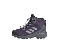 Adidas Unisex - Bambini e Ragazzi Terrex Mid Gore-Tex Hiking Shoes Kids, Aurora Plum/Silver Met./Semi Flash Aqua, 35 EU