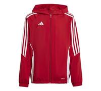 adidas Unisex - Bambini e ragazzi Tiro24 Windbreaker Kids Coat, team power red 2/white, 11-12 Years