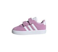 adidas Unisex - Bambini e Ragazzi VL Court 3.0 Shoes, Bliss Lilac/Cloud White/Grey Two, 35 EU
