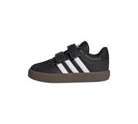 adidas Unisex - Bambini e Ragazzi VL Court 3.0 Shoes, Core Black/Cloud White/Core Black, 22 EU