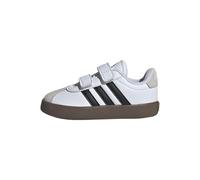 adidas Unisex - Bambini e Ragazzi VL Court 3.0 Shoes Infants, Cloud White/Core Black/Grey One, 24 EU