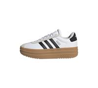 adidas VL Court Bold Shoes Junior, Scarpe Unisex-Bambini, Cloud White/Core Black/Gum, 36 EU