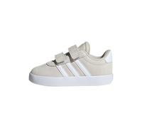 adidas Unisex - Bambini e Ragazzi VL Court Shoes, Aluminium/Cloud White/Aluminium, 33 EU
