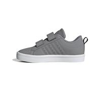 adidas Unisex - Bambini e Ragazzi Vs Pace 2.0 Hook And Loop Kids Shoes, Grey Three/Core Black/Cloud White, 30.5 EU