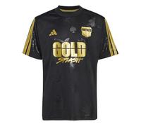 adidas Unisex - Bambini e Ragazzi X Fortnite Midas Jersey Shirt, Black, 7-8 Years
