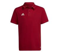 Adidas Unisex - Bambini Entrada 22 Polo Shirt, Team Power Red 2, 7-8 Years
